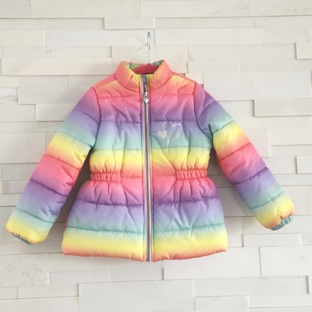 KIDS HEADQUARTERS JACKET. RAINBOW   DESIGN SIZE 5